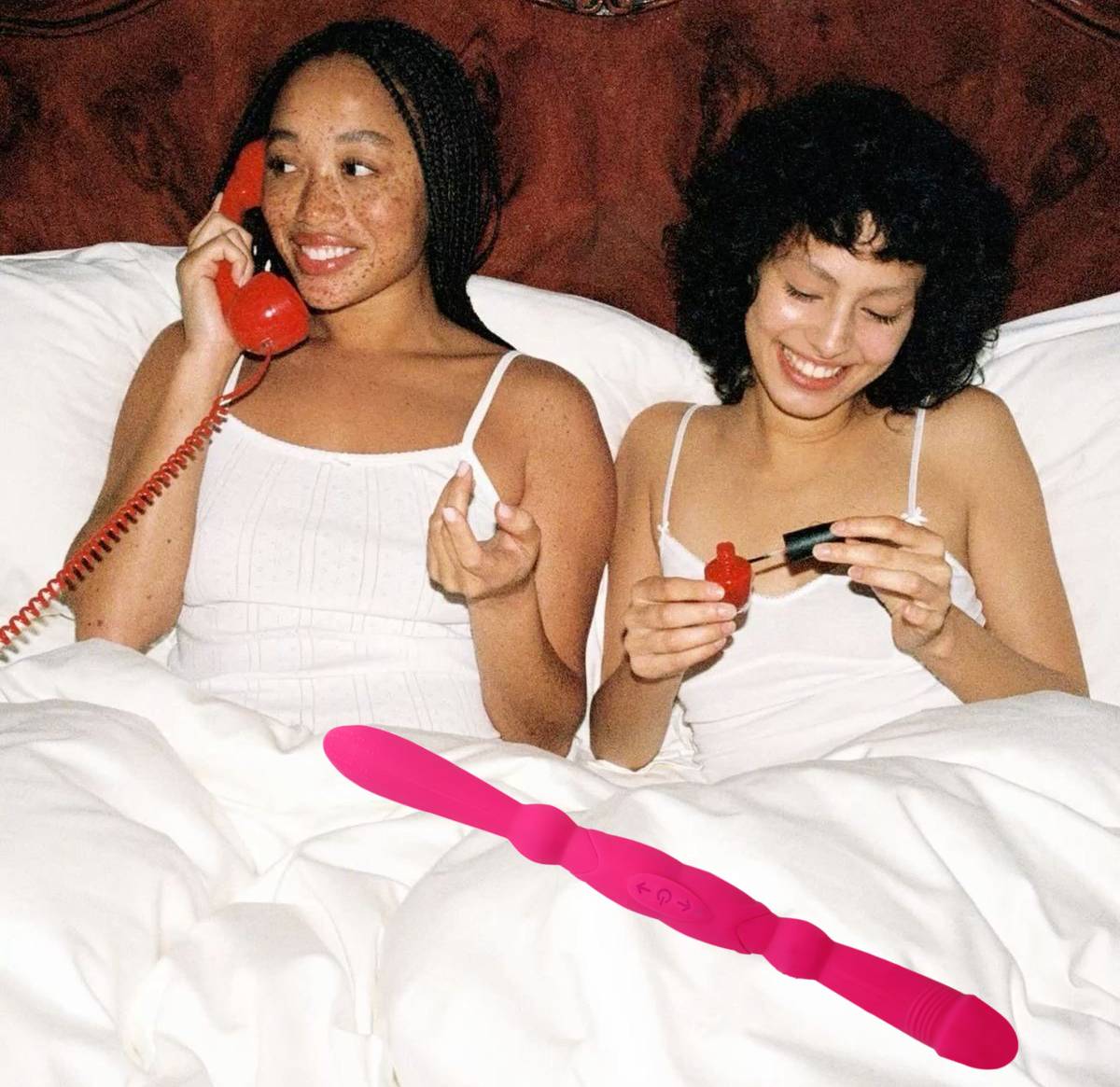 Dual Head Vibrating Dildo for Women | Foldable Lesbian Double Vibrator Fun-Mates Dual Head Vibrating Dildo for Women | Foldable Lesbian Double Vibrator Fun-Mates