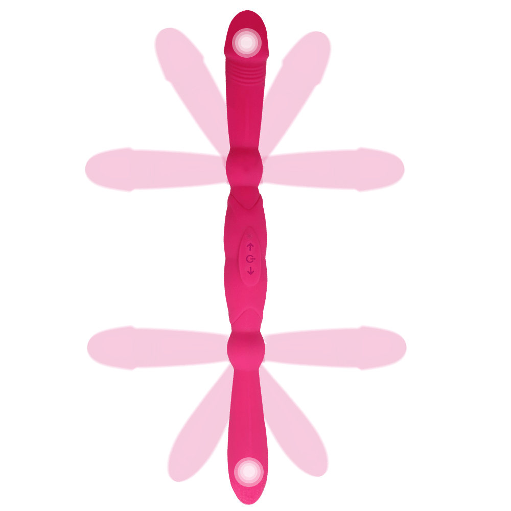 Double Ended Vibrator Dual Dildo for Lesbian - Fun-Mates Double Ended Vibrator Dual Dildo for Lesbian - Fun-Mates