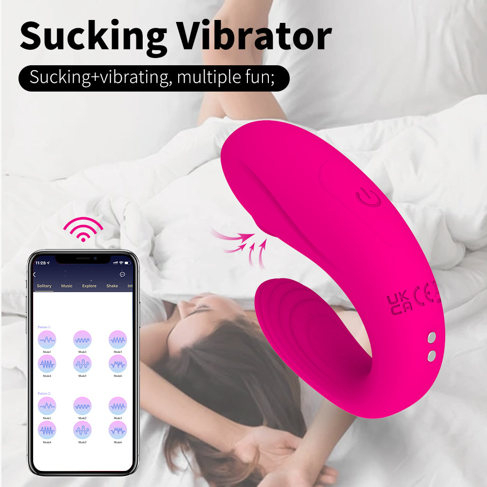APP Control Sucking Toy Clit Sucking Vibrator for Women