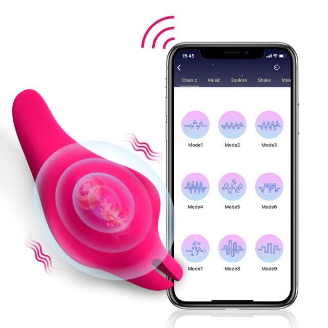  App Remote Control Vibrator for Panties with