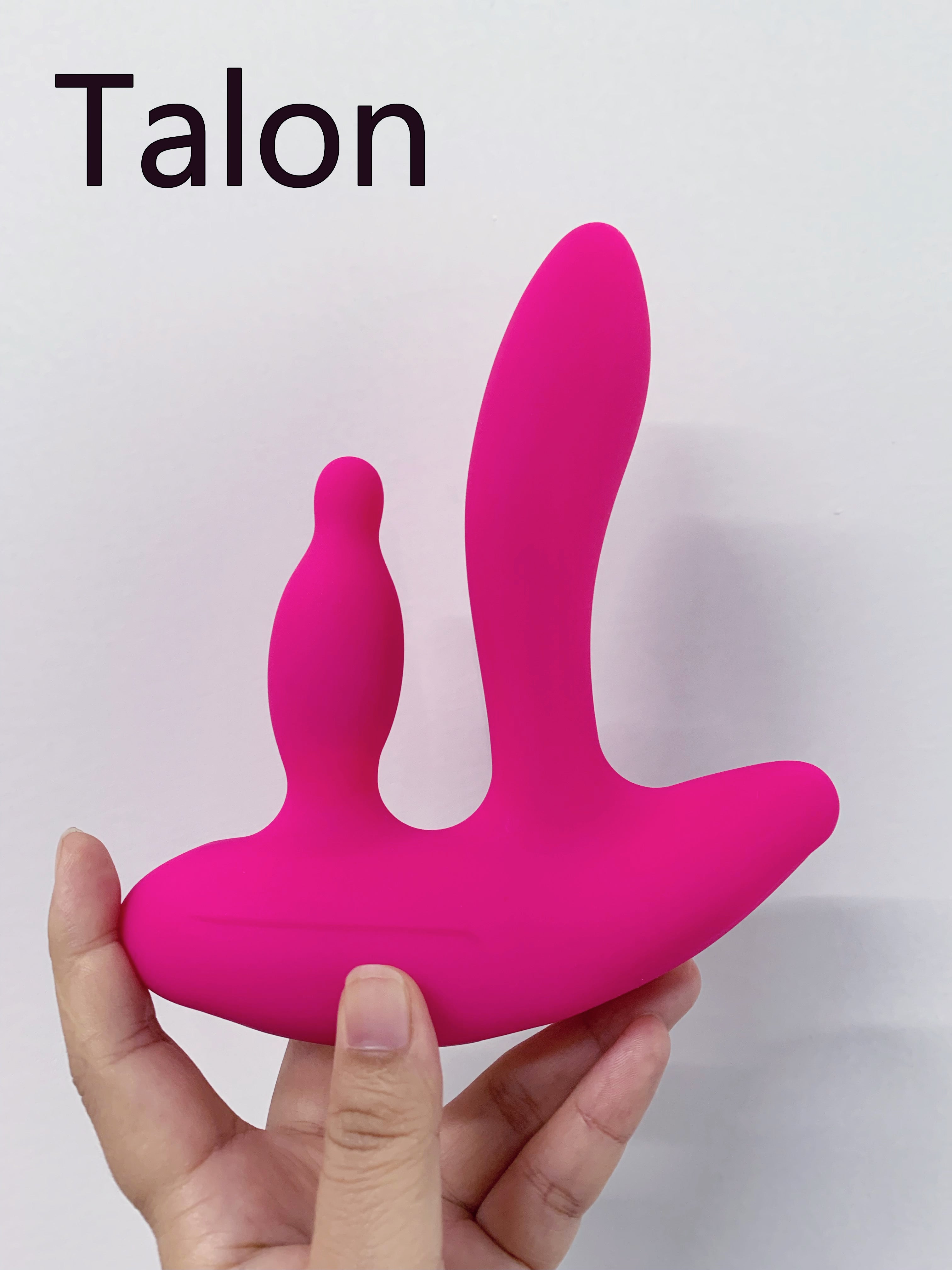 Talon Dual Motor Vibrator | Remote Control Vaginal & Anal Stimulator 11+11 Modes