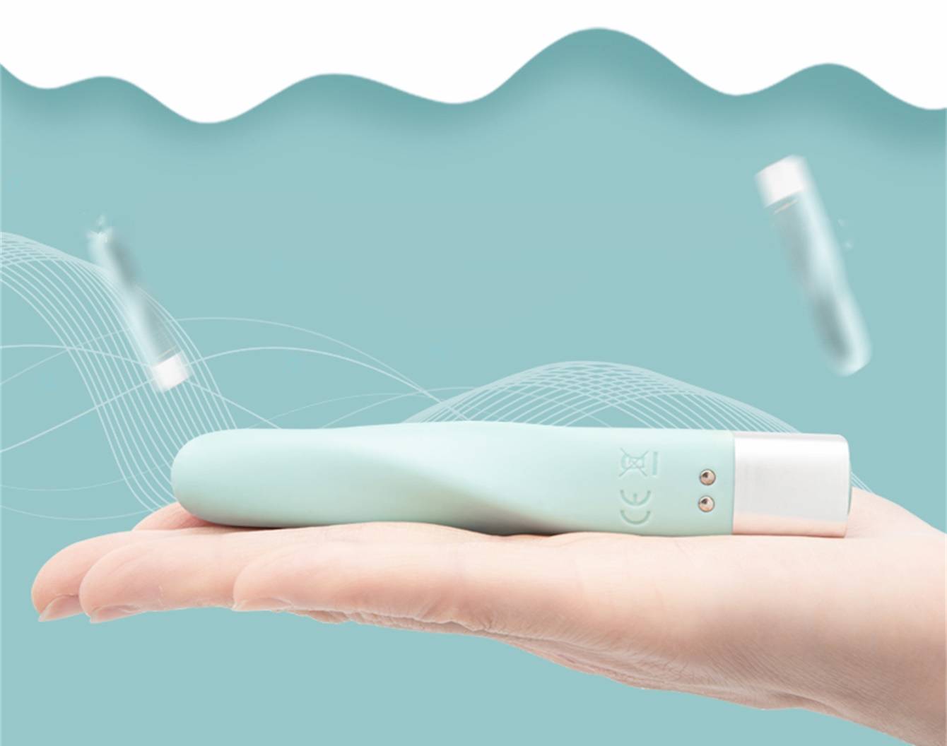 Vibrating Lipstick Bullet Vibrator |16 Vibration Modes & Discreet, Quiet