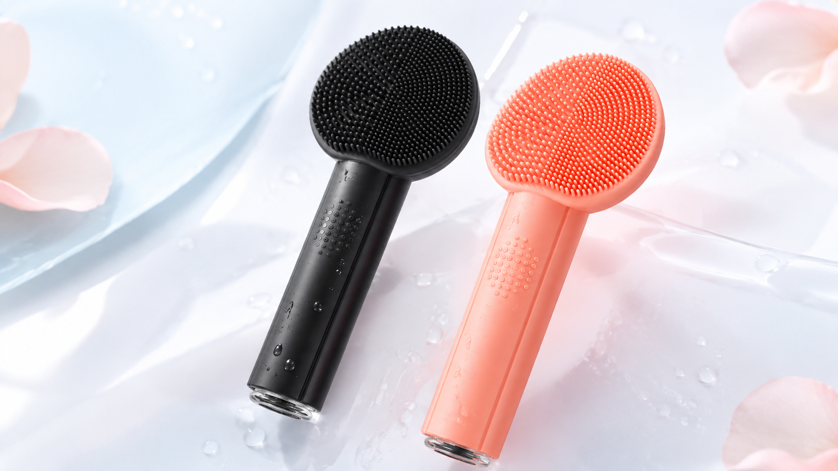 Myris Facial Cleansing Brush | 10 Mode Silicone Face Cleaner for Deep Pore Cleansing