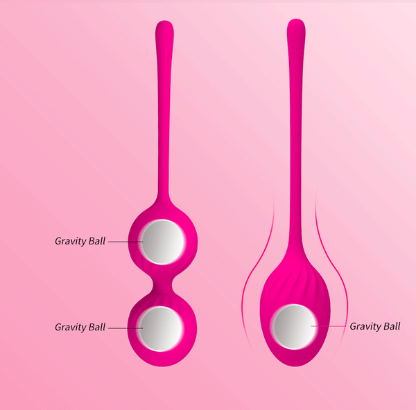 Women's Kegel Wireless Gravity Ball - Suit (Single + Double Ball)