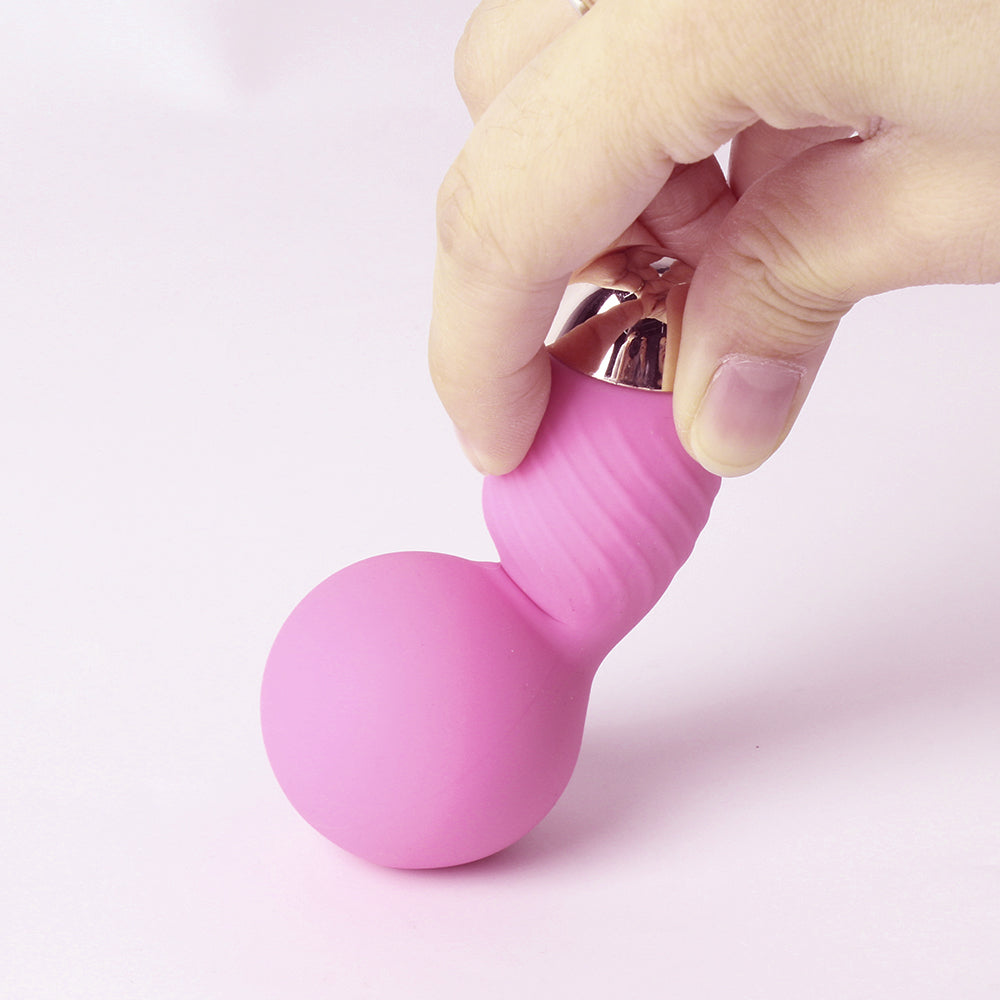 Pink Mini Hammer Massager AV Vibrator-16 Frequency Vibration Fun-Mates Pink Mini Hammer Massager AV Vibrator-16 Frequency Vibration Fun-Mates