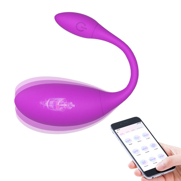 Mignon APP Control Kegel Ball Jumping Egg Vibrator-9 Vibration