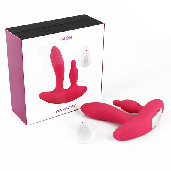 Talon Wearable Rear Jerk G-Spot Anal Plug Vibrating Masturbator
