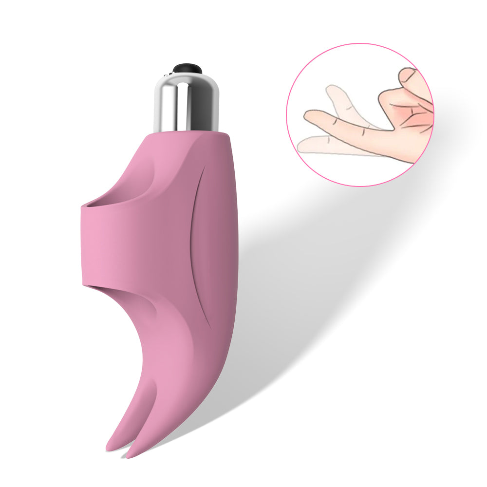 Clitoral Stimulation Finger Ring Holder Vibrator Fun-Mates Clitoral Stimulation Finger Ring Holder Vibrator Fun-Mates