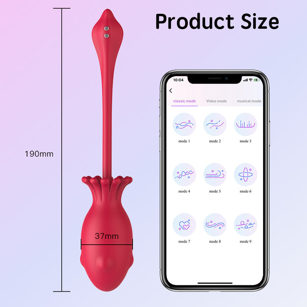 Octopus Jumping Eggs for Couples Singles APP control