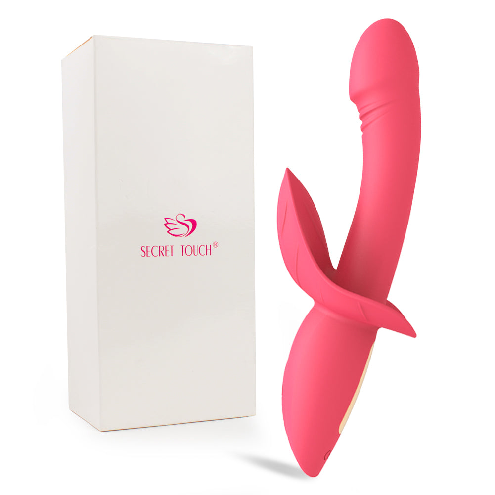 Rabbit Dildo Vibrator G-spot Toy - Fun-Mates Rabbit Dildo Vibrator G-spot Toy - Fun-Mates