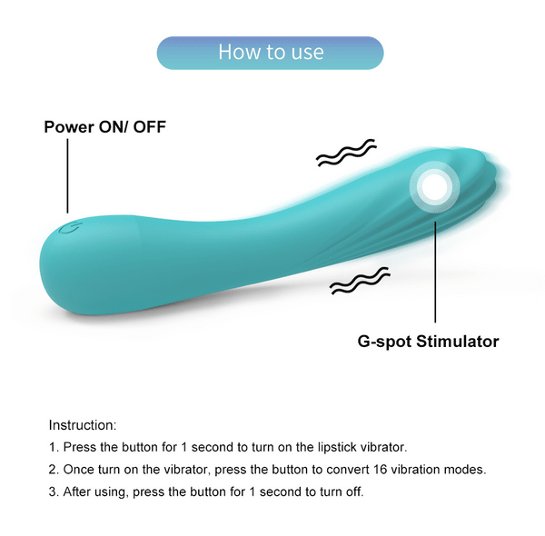 Mini Bullet Vibrator G-Spot Clitoris Stimulator Chargeable