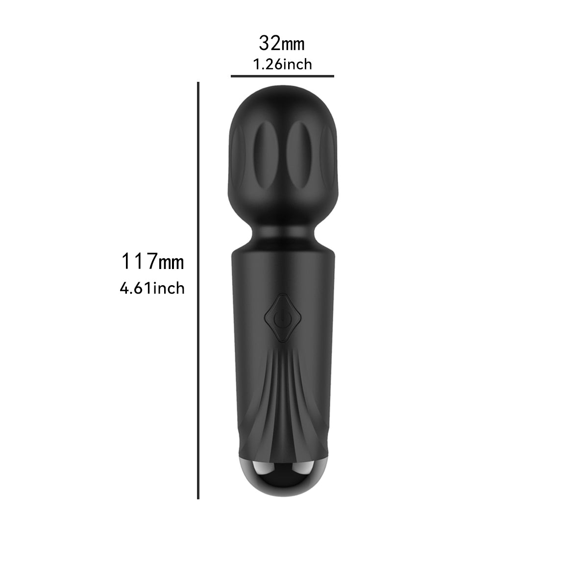 Mini Wand Massager AV Vibrator-10 Frequency Vibration