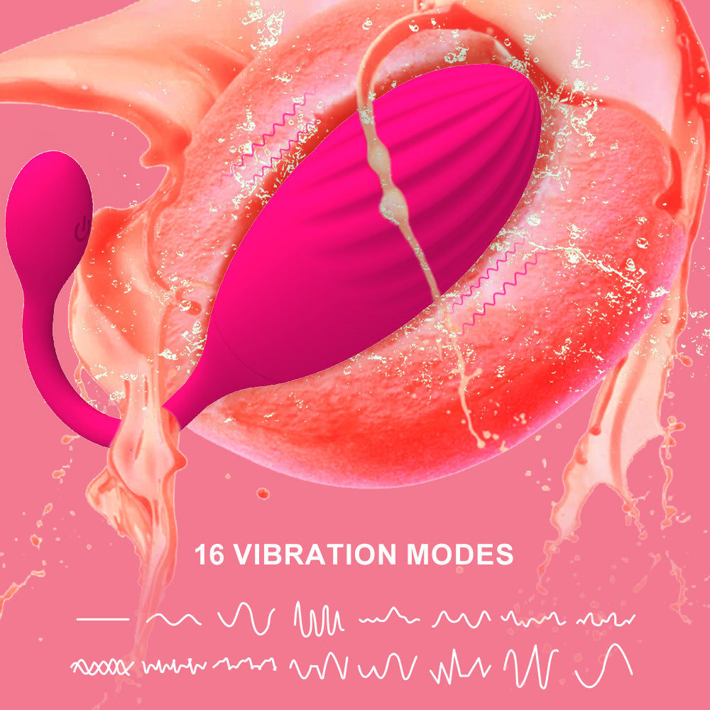 Wireless Kegel Ball Egg Vibrator Women's Vibrating Egg With Pattern-16 Fun-Mates Wireless Kegel Ball Egg Vibrator Women's Vibrating Egg With Pattern-16 Fun-Mates