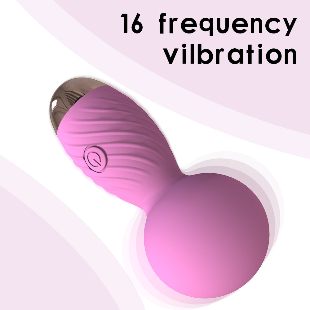 Pink Mini Hammer Massager AV Vibrator-16 Frequency Vibration Fun-Mates Pink Mini Hammer Massager AV Vibrator-16 Frequency Vibration Fun-Mates