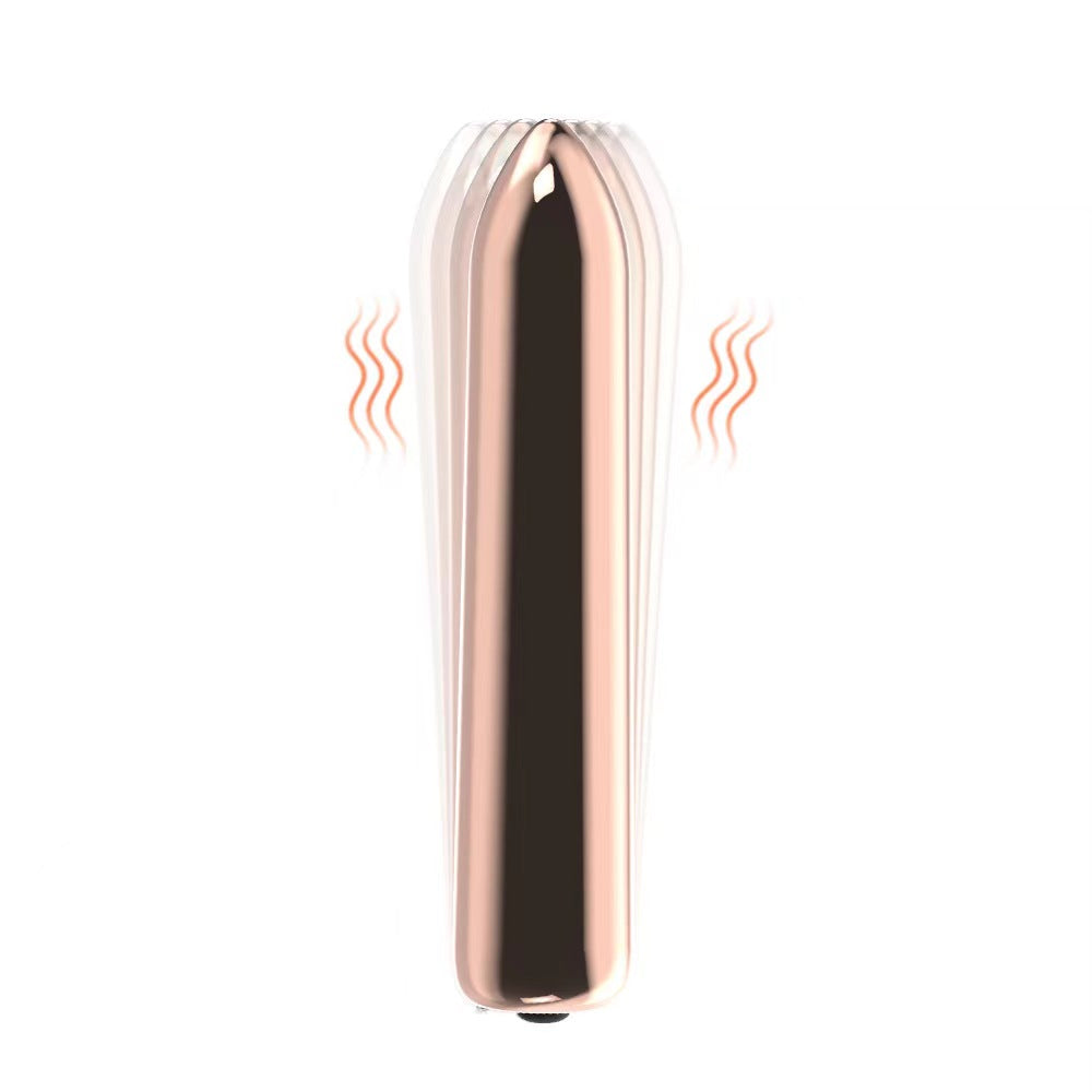Rose Gold Bullet Vibrator—16 Vibration Modes