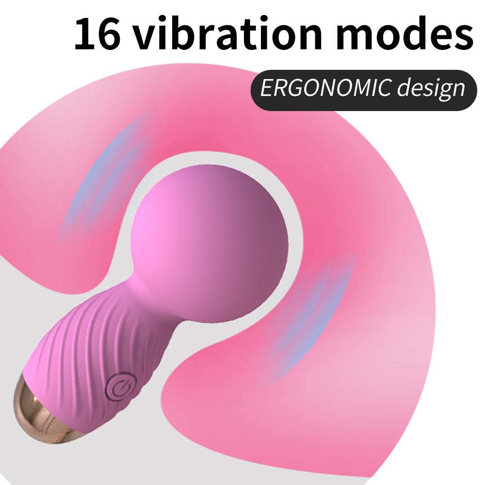 Nemo Pink AV Vibrator-16 Frequency Vibration