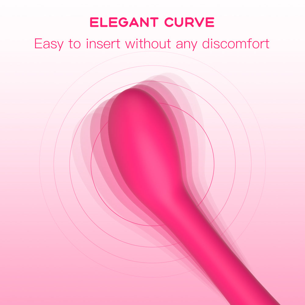 Enki Cue-Shaped Vibrator-16 Frequency Vibration