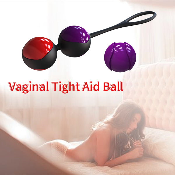 Fuchsia Kegel Balls Set to Exercise Pelvic Floor Muscles,Gravity Balls,Pelvic Muscles Exercises &amp; Bladder Control