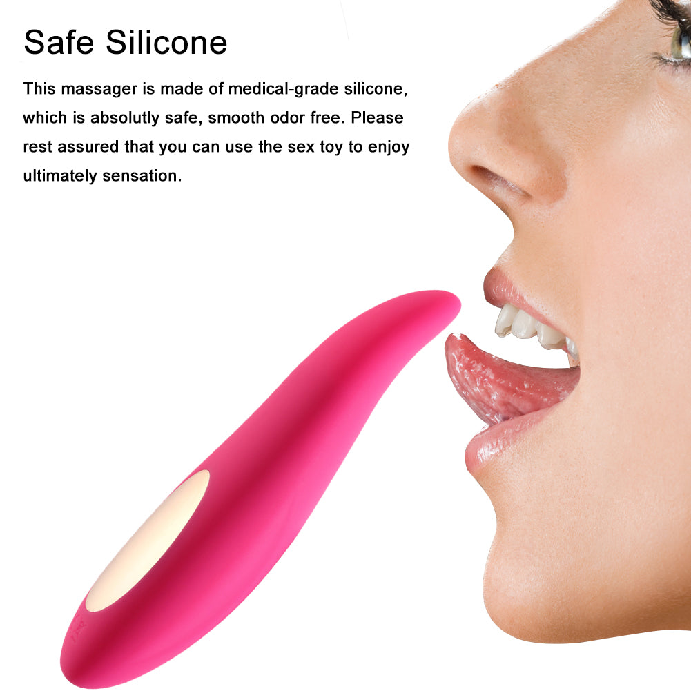 Faithe Wonderful Tongue Vibrator-8 Vibration Frequency