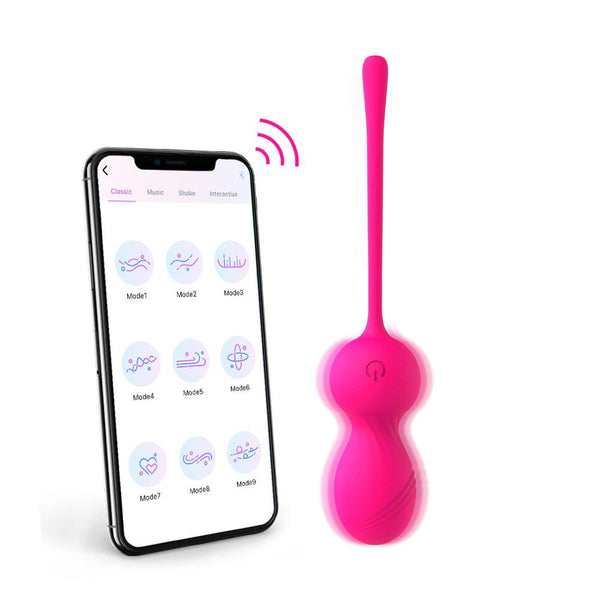 APP Remote Magnetic Kegel Balls for Women - {{ LEVETT }}