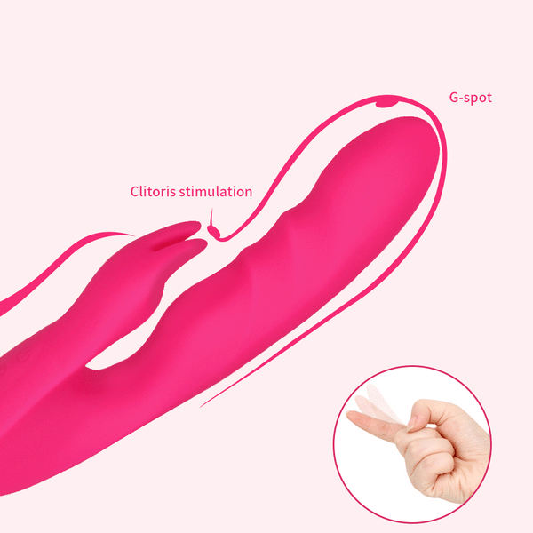 LEVETT Rabbit Liberty Vibrator Pink Dildos for Women G Spot - {{ LEVETT }}