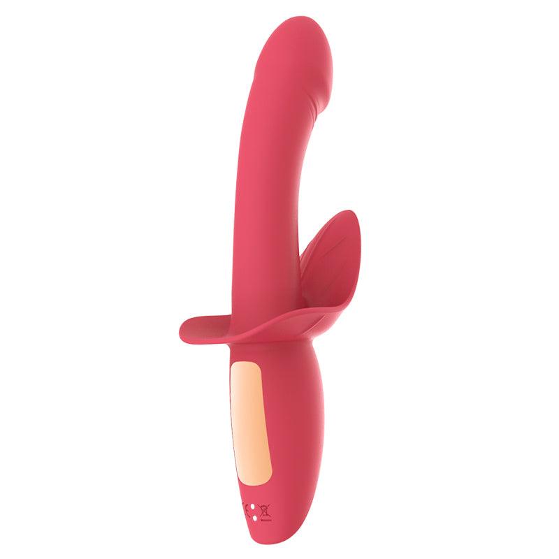 Rabbit Dildo Vibrator G-spot Toy - Fun-Mates Rabbit Dildo Vibrator G-spot Toy - Fun-Mates