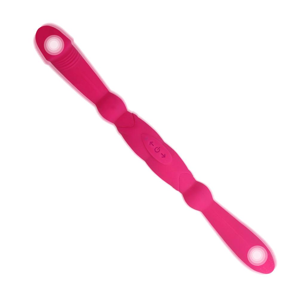 Double Ended Vibrator Dual Dildo for Lesbian - Fun-Mates Double Ended Vibrator Dual Dildo for Lesbian - Fun-Mates