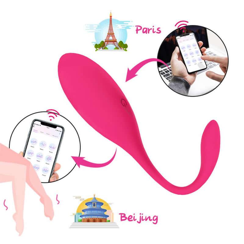 App Control Remote Kegel Balls Vaginal Vibrator Toys for Women - {{ LEVETT }}