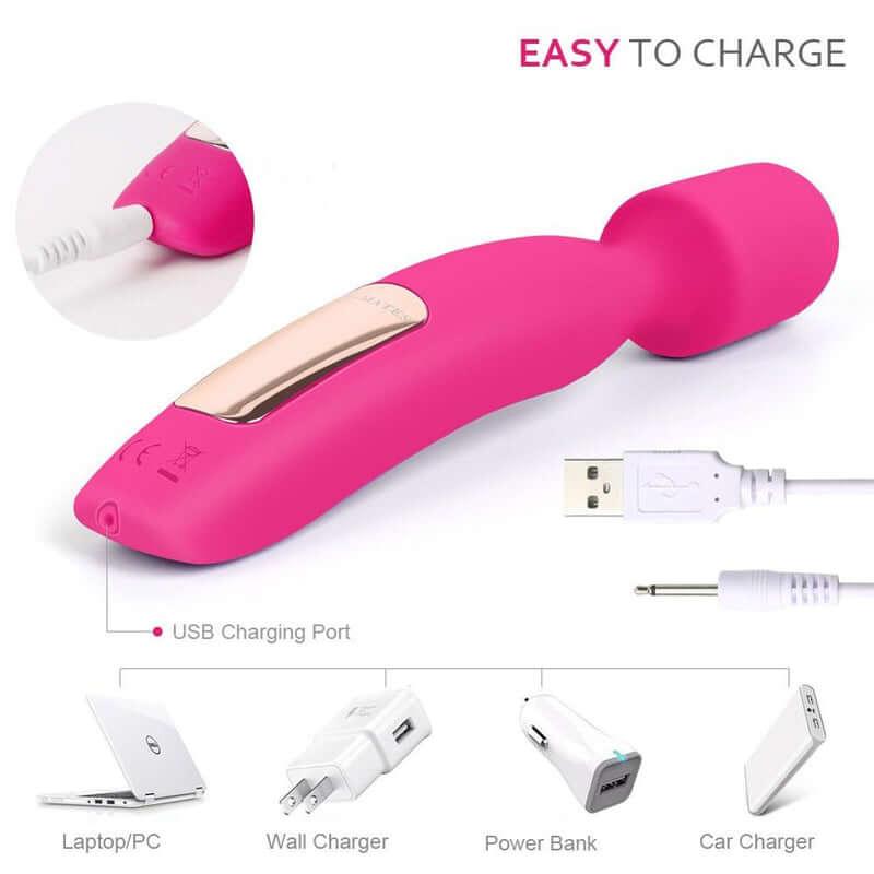 Clitoris Stimulator Wand AV Vibrator for Women - Fun-Mates Clitoris Stimulator Wand AV Vibrator for Women - Fun-Mates
