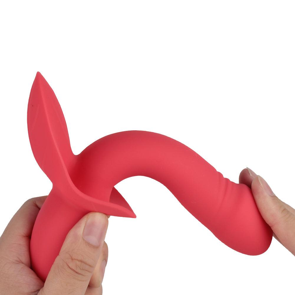 Rabbit Dildo Vibrator G-spot Toy - Fun-Mates Rabbit Dildo Vibrator G-spot Toy - Fun-Mates