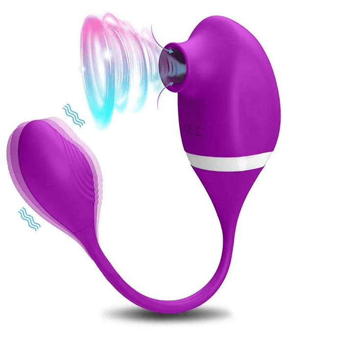 Clitoral Sucking Vibratory G-spot Nipple Vibrator Toys for Women - {{ LEVETT }}