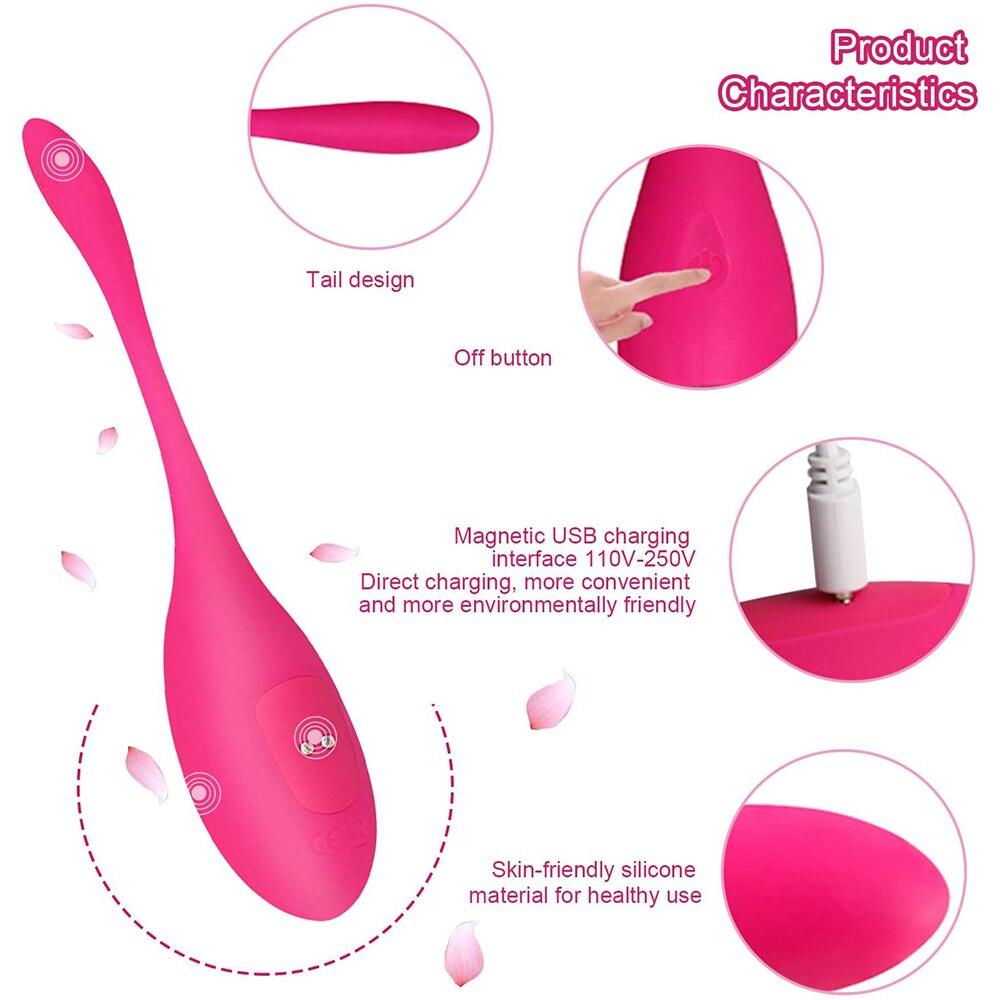Kegel Balls Egg Vibrator for Women Panties - {{ LEVETT }}