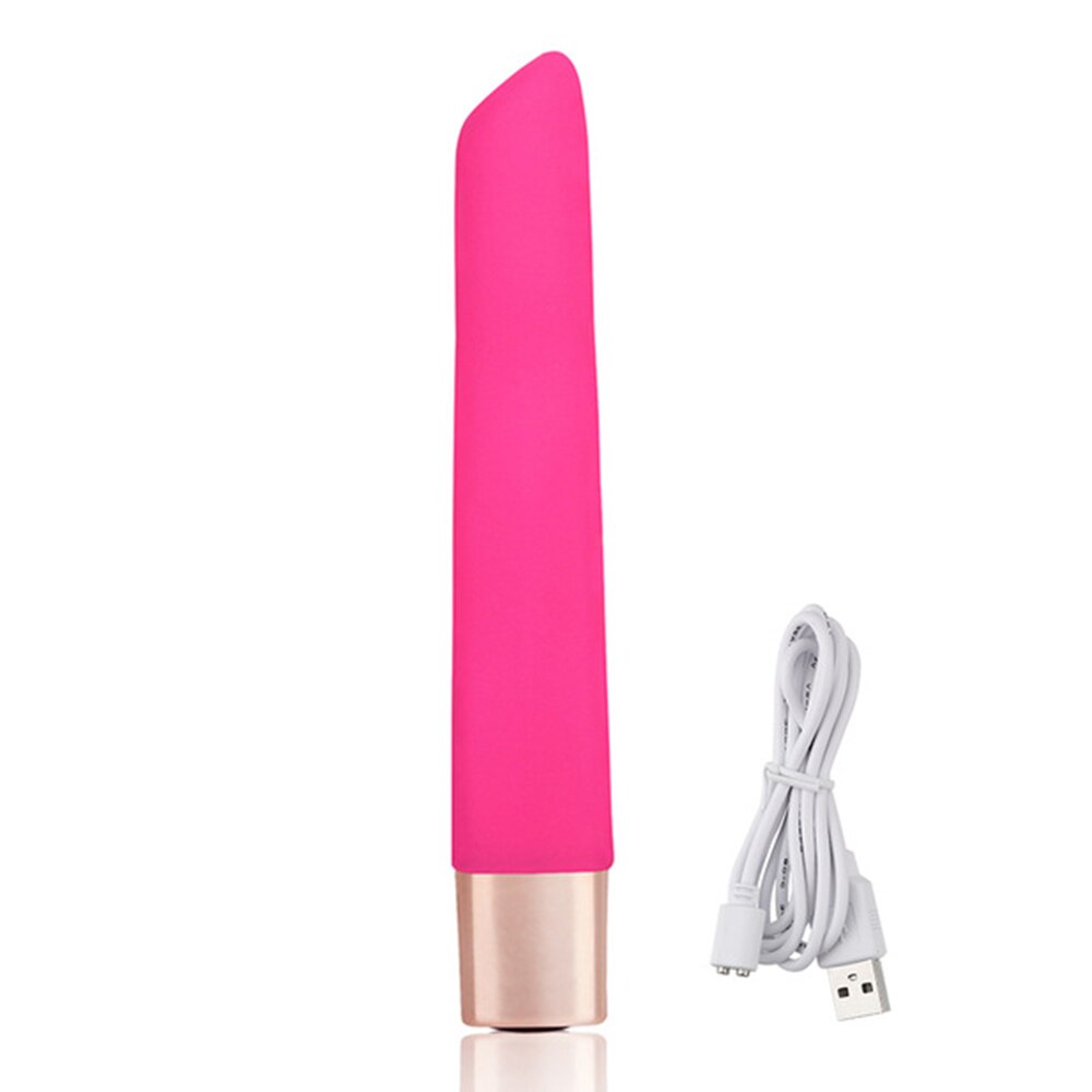 Pink Bullet Vibrator with Angled Tip - Fun-Mates Pink Bullet Vibrator with Angled Tip - Fun-Mates