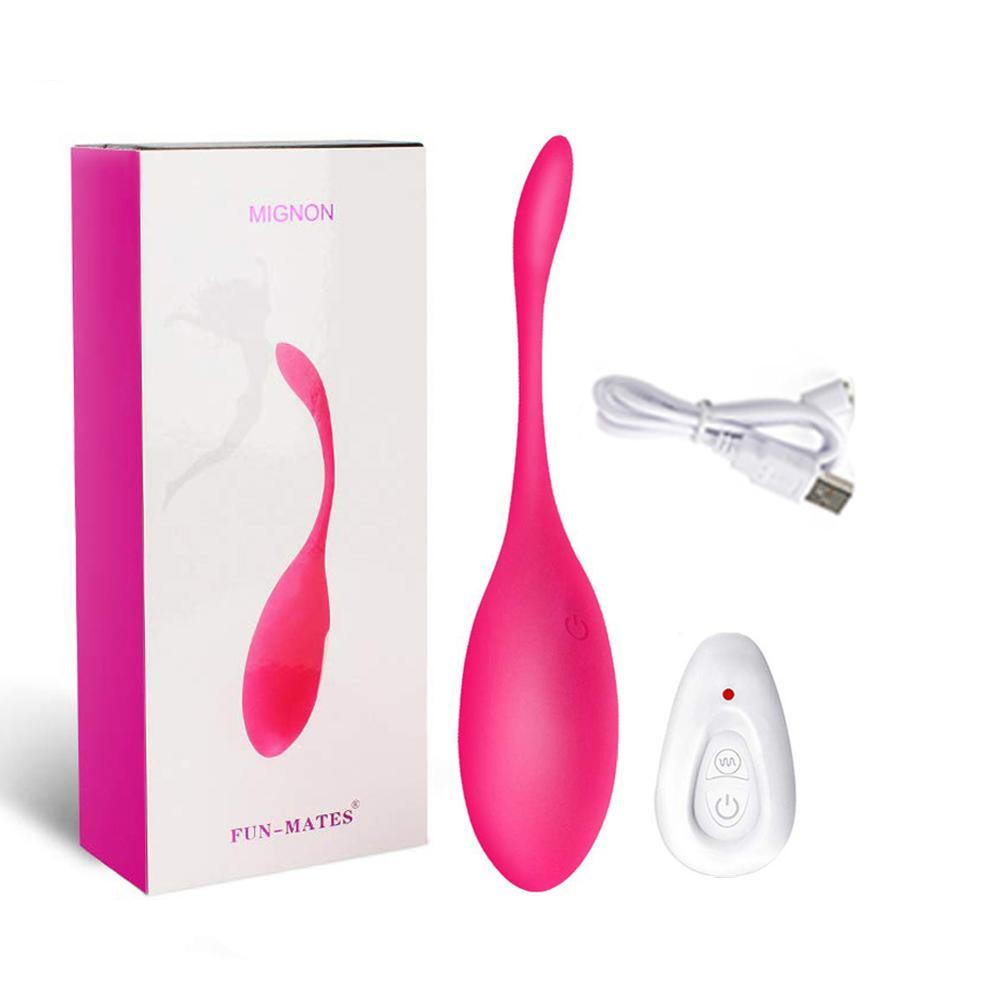 Vibrating Kegel Balls Vaginal Bullet Vibrator with Remote - Fun-Mates Vibrating Kegel Balls Vaginal Bullet Vibrator with Remote - Fun-Mates