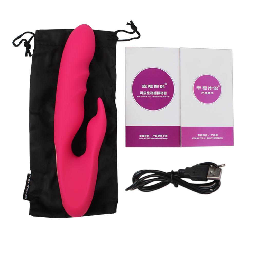 LEVETT Rabbit Liberty Vibrator Pink Dildos for Women G Spot - {{ LEVETT }}