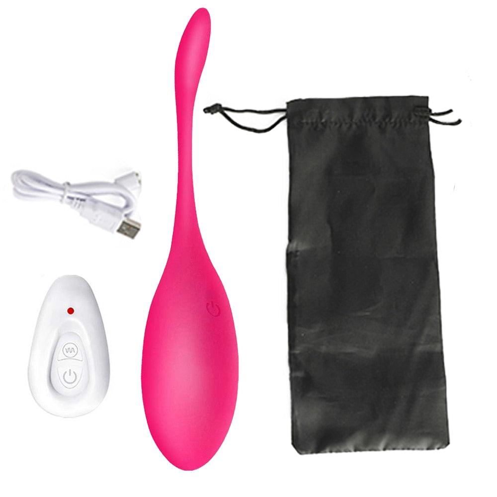 Vibrating Kegel Balls Vaginal Bullet Vibrator with Remote - Fun-Mates Vibrating Kegel Balls Vaginal Bullet Vibrator with Remote - Fun-Mates