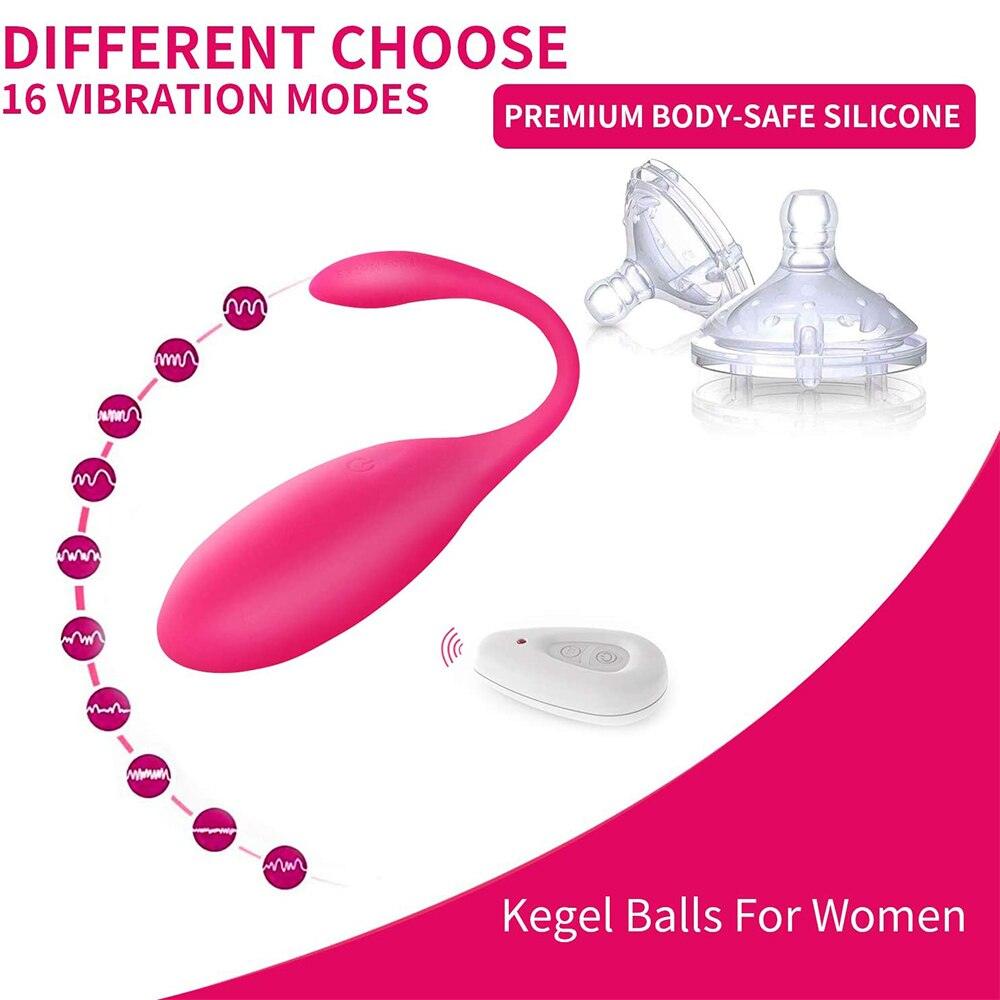 Kegel Balls Egg Vibrator for Women Panties - {{ LEVETT }}