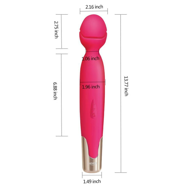 Big Av Dildo Thick Vibrator for Women - {{ LEVETT }}