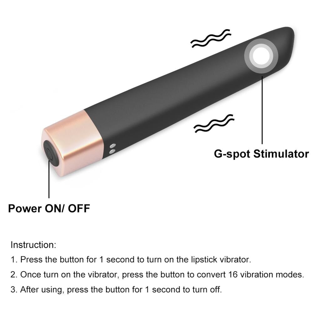 Black Bullet Vibrator with Angled Tip G-Spot Vibrator - Fun-Mates Black Bullet Vibrator with Angled Tip G-Spot Vibrator - Fun-Mates