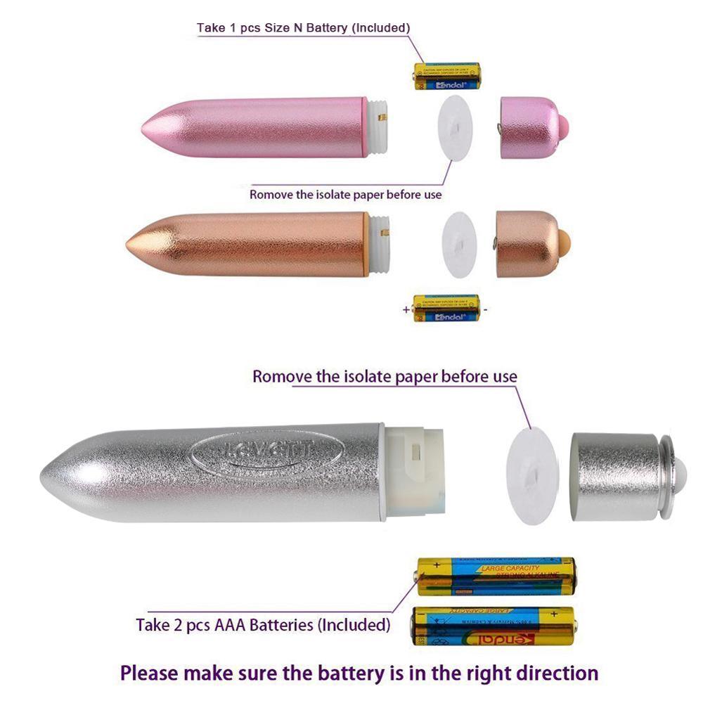 3pcs/set Mini Bullet Egg Vibrator for Women - {{ LEVETT }}