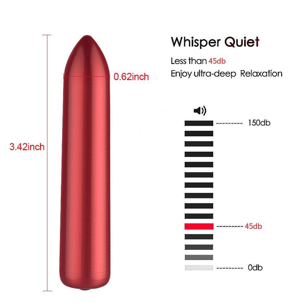 LEVETT 16 Speeds Mini Bullet Vibrator for Women - {{ LEVETT }}