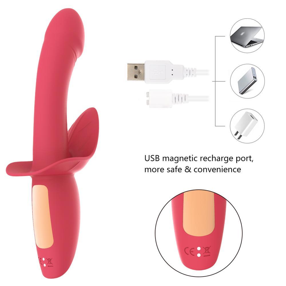 Small Rabbit Dildo Vibrator for Women G-spot - Unprecedented Comfort - {{ LEVETT }}