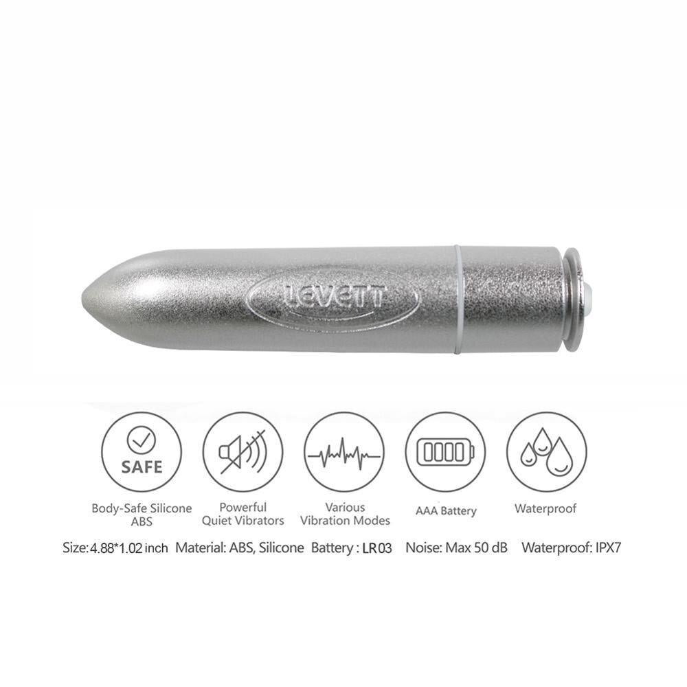 3pcs/set Mini Bullet Egg Vibrator for Women - {{ LEVETT }}
