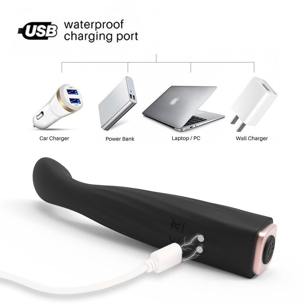 Rechargeable Bullet Vibrator Finger G-spot Vibrator - Fun-Mates Rechargeable Bullet Vibrator Finger G-spot Vibrator - Fun-Mates