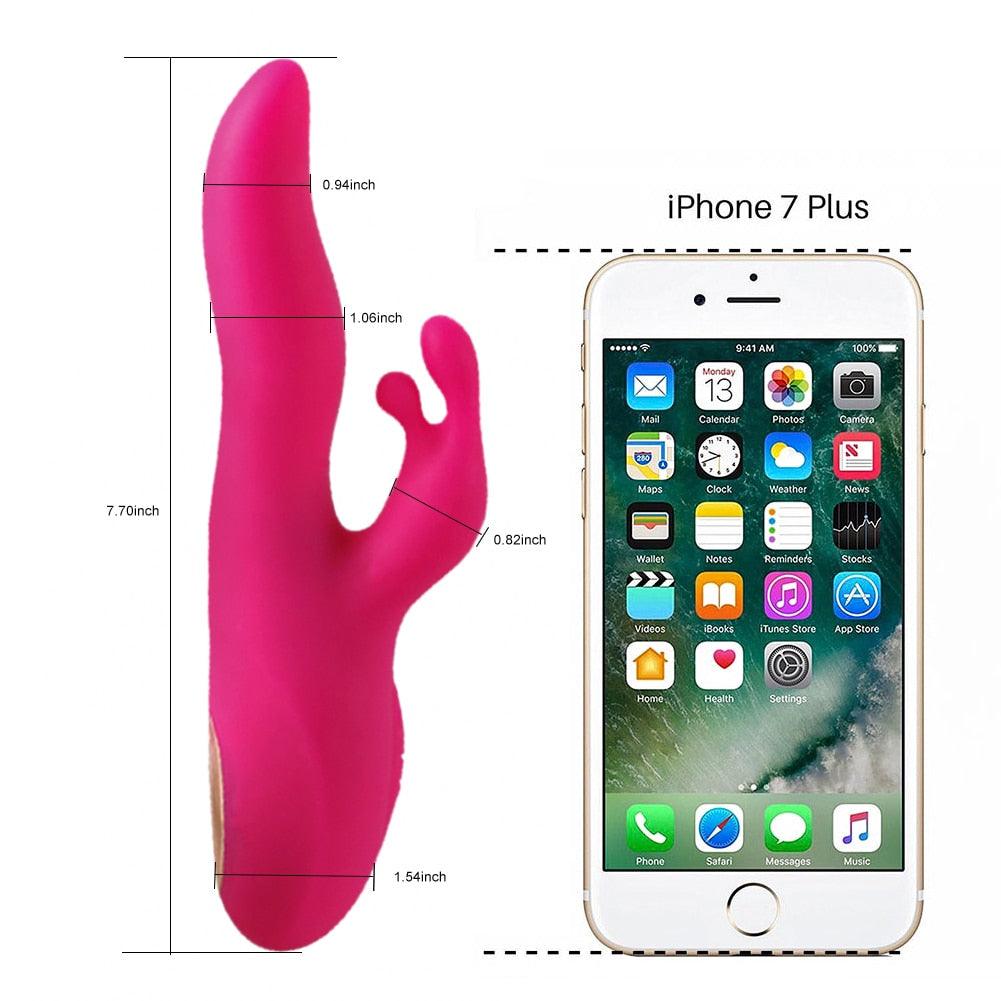 G-spot Rabbit Vibrator with Bunny Ears - Fun-Mates G-spot Rabbit Vibrator with Bunny Ears - Fun-Mates