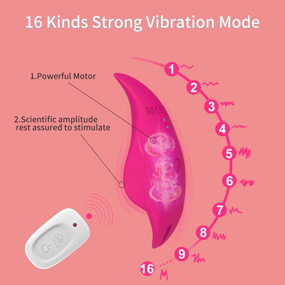 Wearable Butterfly Vibrating Panties Vibrator for Women - {{ LEVETT }}