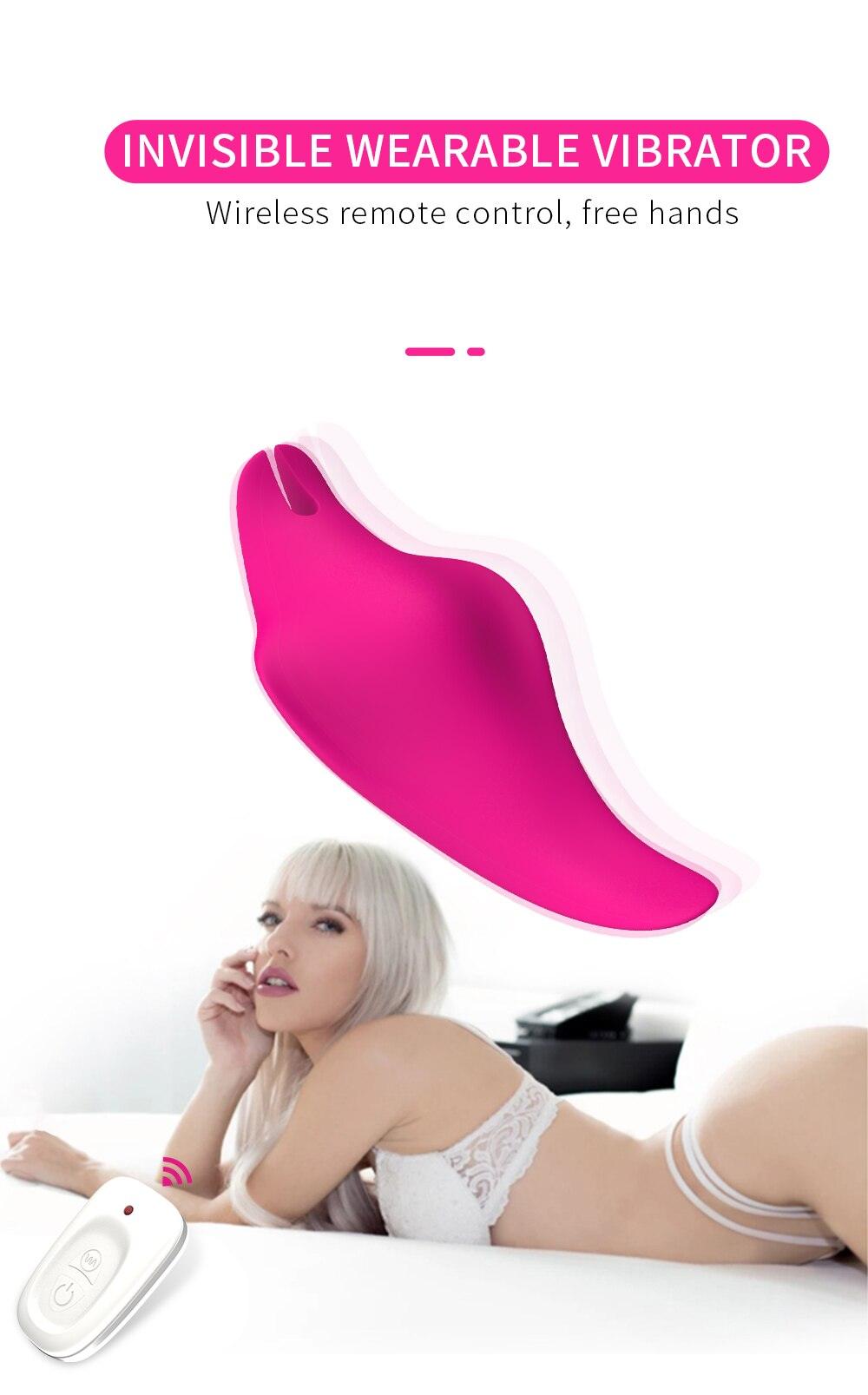 Wearable Butterfly Clit Vibrator Butterfly Vibrating Panties - Fun-Mates