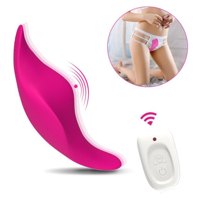 APP Remote Control Wearable Butterfly Vibrator Invisible Panties Vibrators  For Women Clitoris Stimulator Sex Toys Shop